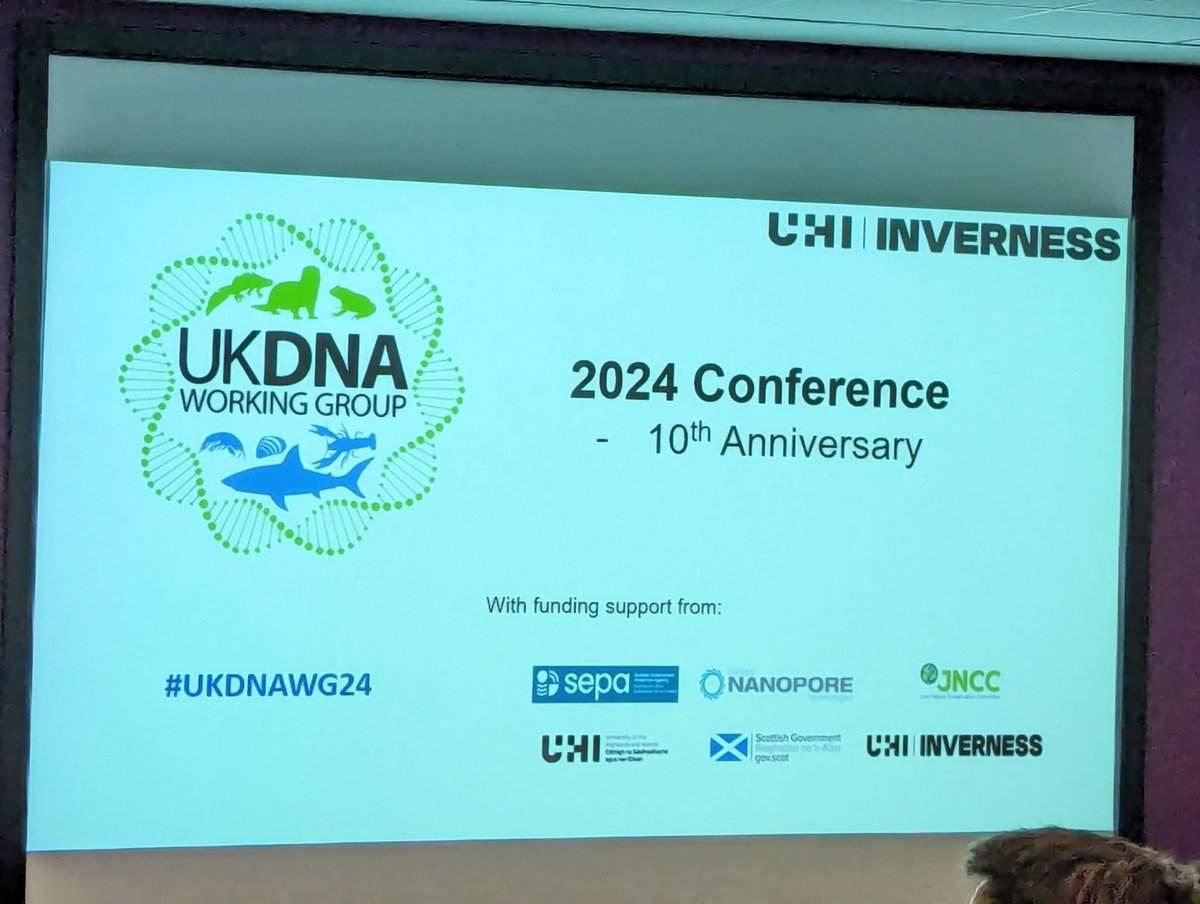 And we're off @ #UKDNAWG24