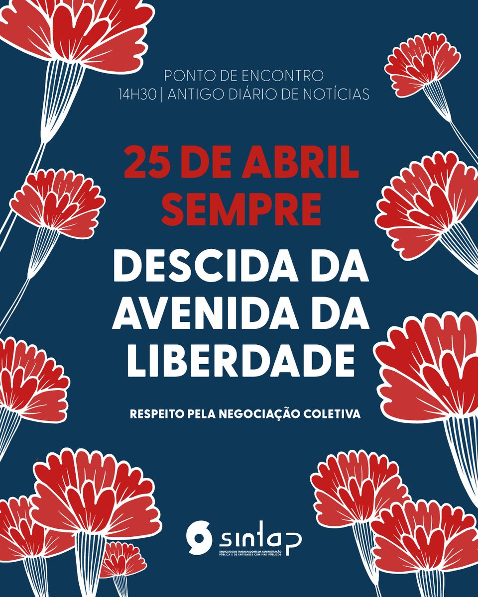 2⃣ Half a century ago, the Portuguese people overthrew the Salazar regime in the Carnation Revolution, #25deabrilsempre. We honour these brave people. We remember them. We learn from the history. Fight for the future.