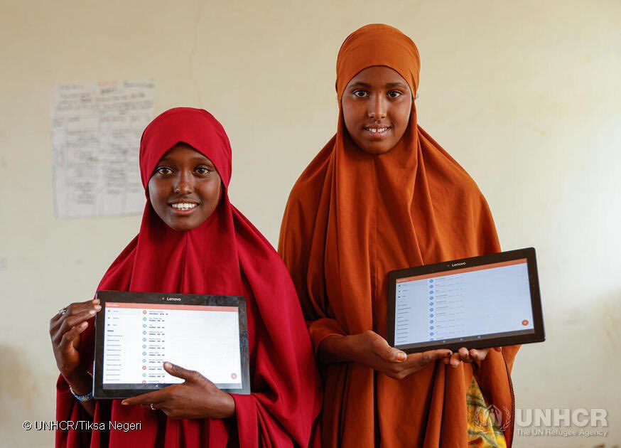 Girls need technology and technology needs girls👩🏽‍💻

For refugee girls, a tablet or a cell phone are more than just objects. They can mean education, empowerment or independence.

Today is #GirlsInICT day. Let's remember refugee girls need equal access to tech skills and careers.