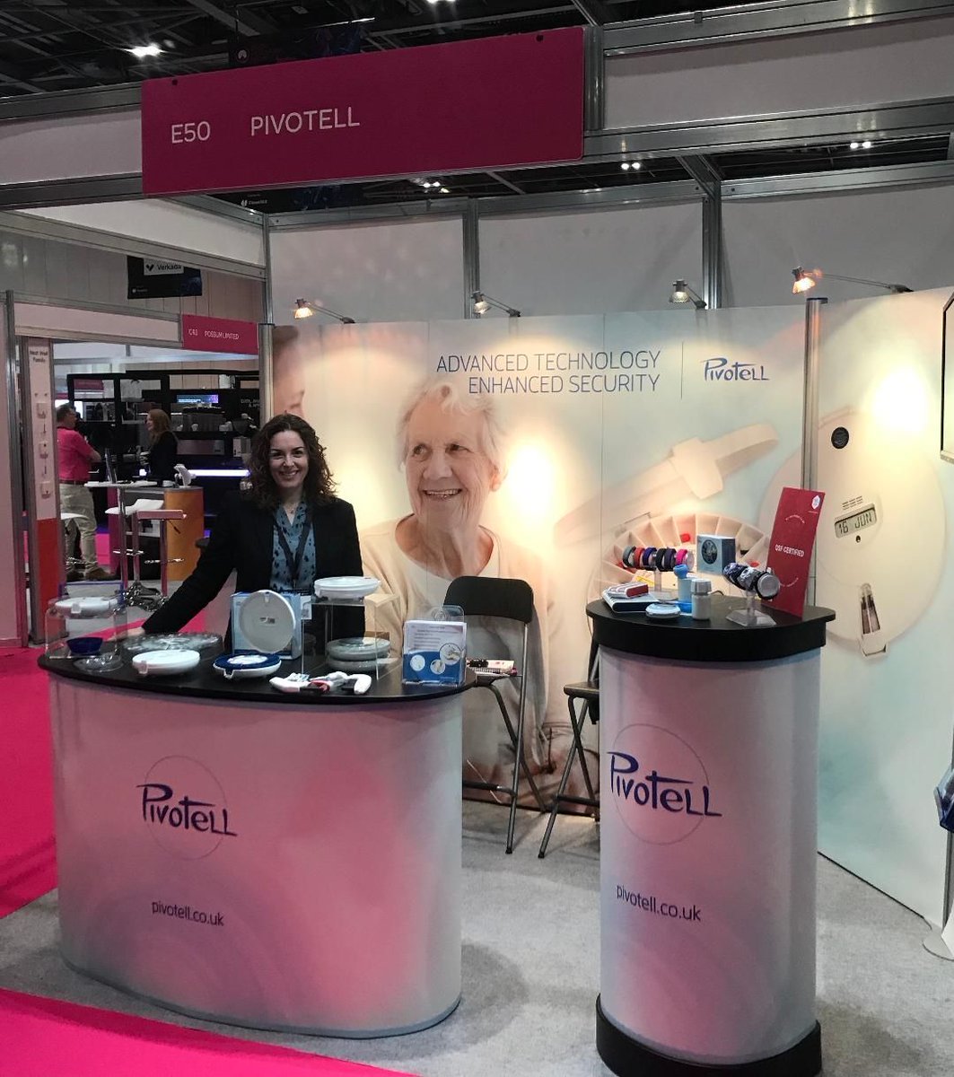 Ready for another busy day at the Digital Healthcare Show at ExCeL London.  Come and see us at stand E50!