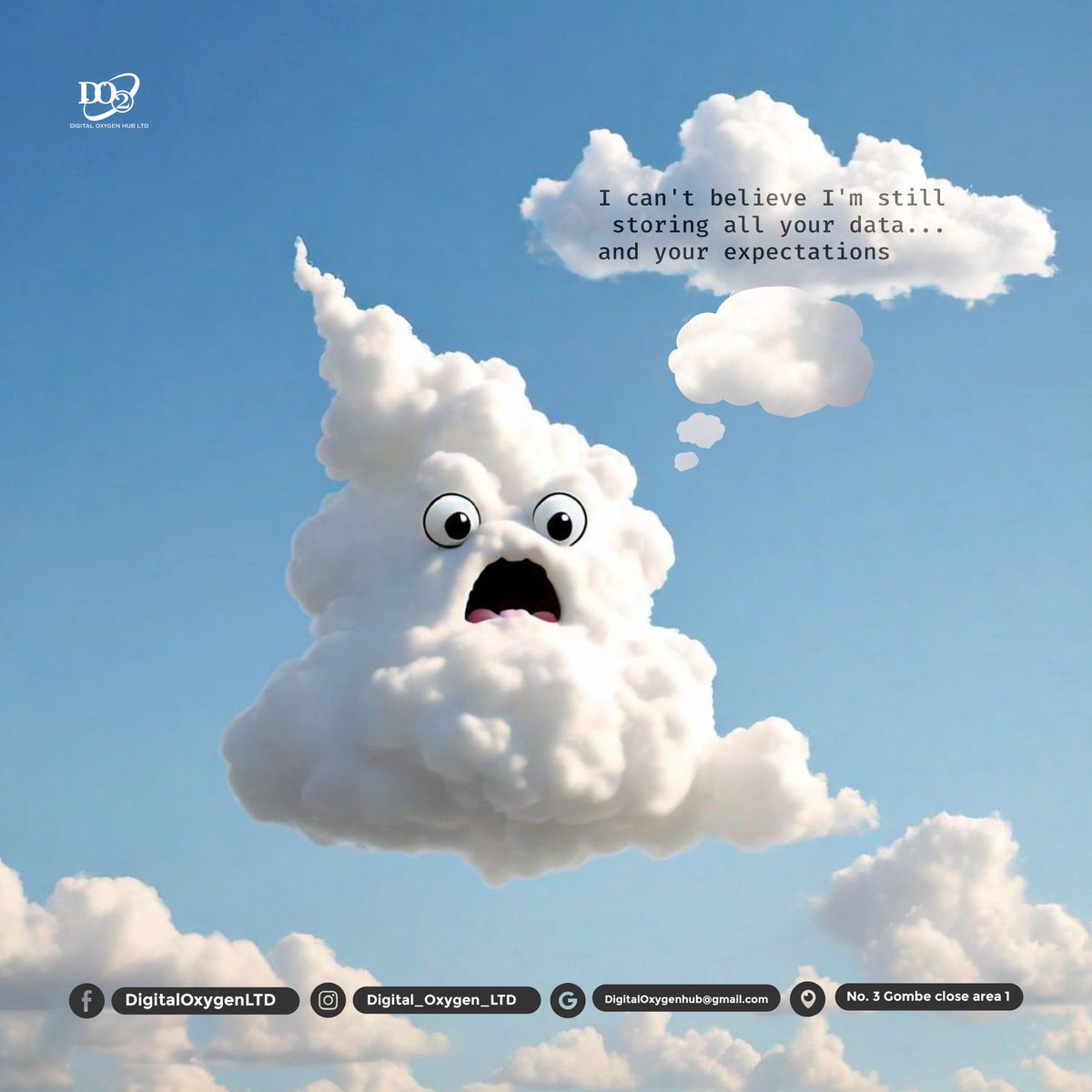 DigitalO2ltd's tweet photo. When you realize you’re not just a metaphor for something intangible, but also a literal server overload #CloudStruggles #TechSupportTales #internetofthings #digitaltransformation #innovation #technology #futureoftech #foryoupage https://t.co/EzfPbXNI7g