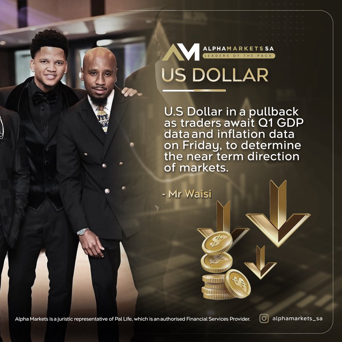AlphaMarkets_SA's tweet photo. Join our head market analyst today at 12pm where he will be discussing the current market structure and possible outcomes for the dollar in the near future.

#DailyPulse 
#Alphamarkets
#Leadersofthepack
#Marketoverview https://t.co/IYX8mwXDtz