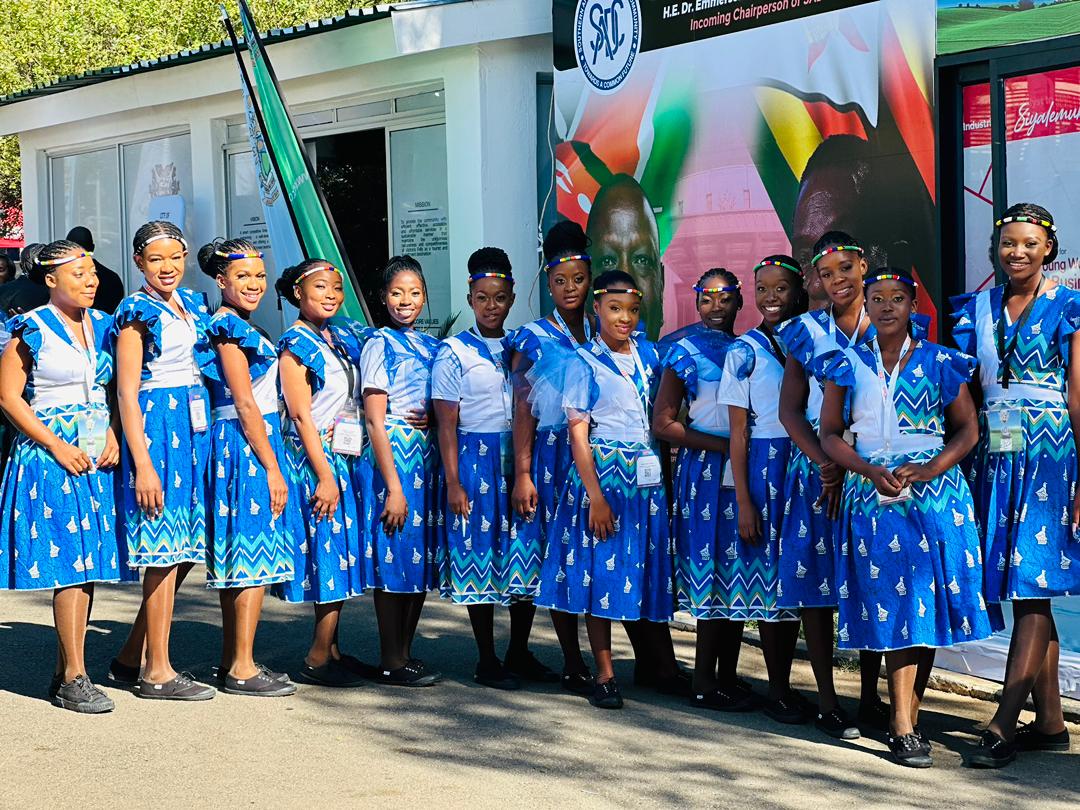Ambassadors of <a href="/ConcordWomen/">Concord Young Women in Business</a> are ready to serve !!!!

Come through our stand at the #ZITF2024 You won't miss us!!!