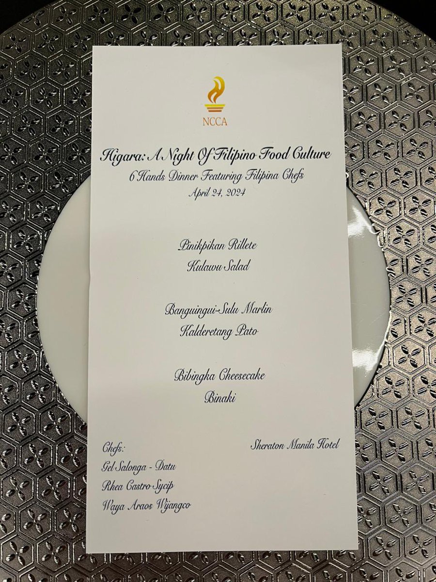 IrlEmbManila's tweet photo. CdA Erica Duffy took part in the Hiagra: a night of 🇵🇭 Food Culture. A farm-to-fork menu was served with products sourced from 🇵🇭 farmers and fisherfolk, and food prepared by three 🇵🇭 chefs. What a wonderful way to celebrate women who are thriving in the agri-food sector. https://t.co/Ta7QM4Ud2s