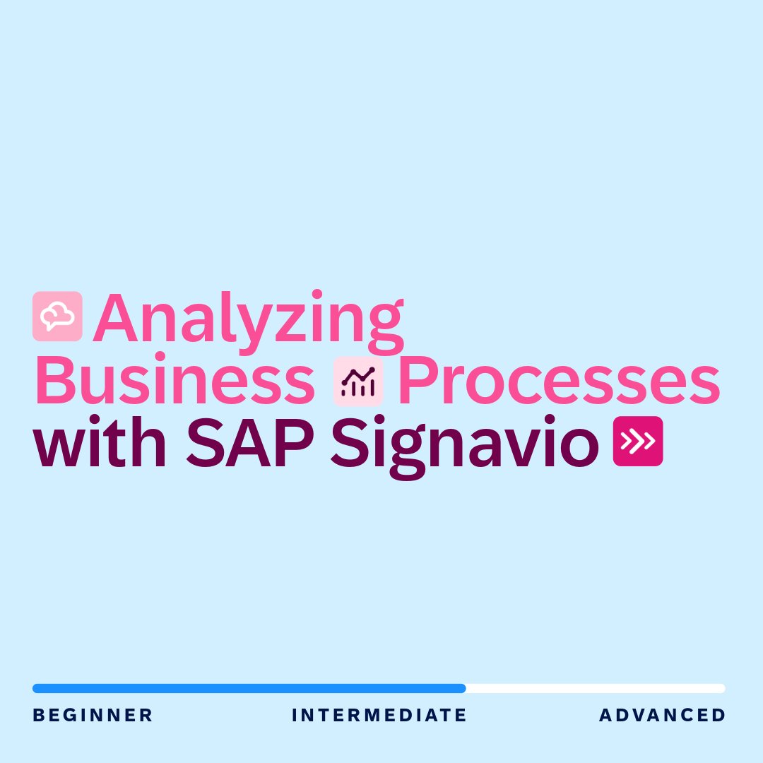 Learn how to use SAP Signavio for everyday business tasks. Explore business process management and the tools used to model, design, and analyze processes with our free course. sap.to/6010ZF24y