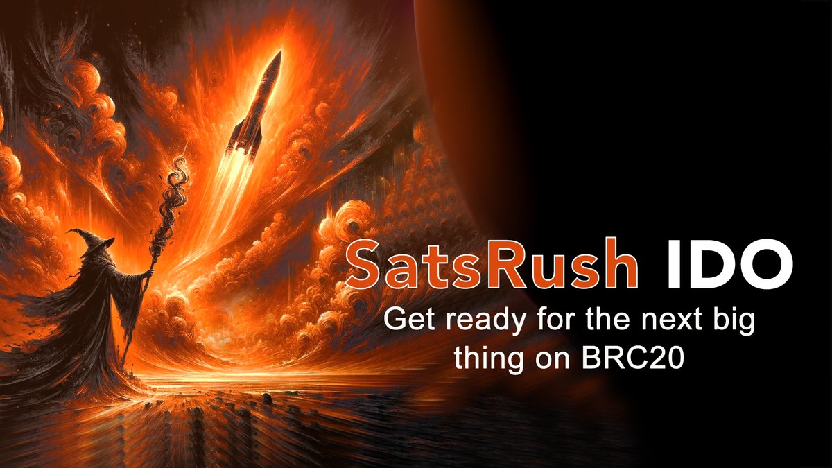 OrangDx_BRC20's tweet photo. ❗️ IDO Announcement ❗️

📢 Get ready for the second IDO hosted by O4DX Launch Hub, featuring @SatsRush_ ! 

🔸Introducing SatsRush: The Premier Gamified Community Growth Engine platform for ordinal, BRC20, Runes, and Bitcoin layer 2 networks. 🎮

 Stay tuned for More Details! 

#IDO #SatsRush #BRC20 #OrangeDX #O4DX #DeFi #BTC #Bullrun2024