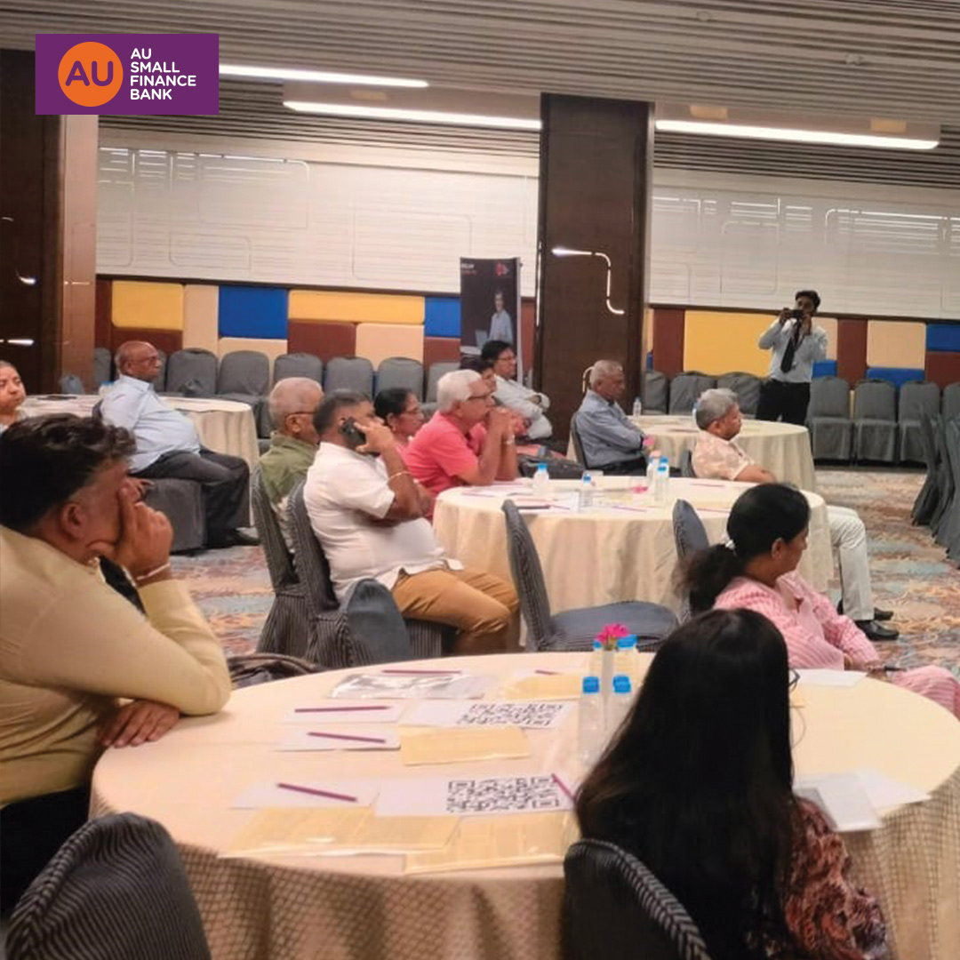 AU Small Finance Bank along with ICICI Prudential AMC, hosted an exclusive session on Equity Investments at Taj Vivanta, Vadodara - Gujarat to share AU’s Wealth Proposition, provide insights on current market trends and wealth creation strategies with our customers.