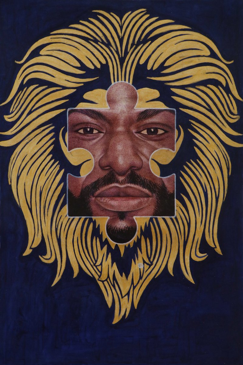 leye_moses's tweet photo. "...but the righteous is as bold as a lion" (Proverbs 28 : 1)

Work title: OTHNIEL (God's lion)
Muse: Pastor Jimmy Odukoya
Medium: Acrylic and Pen on Leather
Dimension: 61 cm by 91 cm 

#ArtistsOfTwitter #art #flooding #conqurer https://t.co/l78JmwkKRy