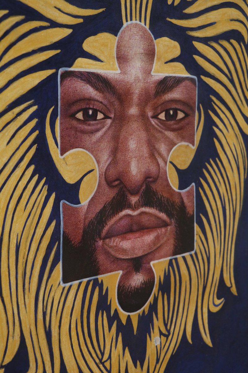 leye_moses's tweet photo. "...but the righteous is as bold as a lion" (Proverbs 28 : 1)

Work title: OTHNIEL (God's lion)
Muse: Pastor Jimmy Odukoya
Medium: Acrylic and Pen on Leather
Dimension: 61 cm by 91 cm 

#ArtistsOfTwitter #art #flooding #conqurer https://t.co/l78JmwkKRy