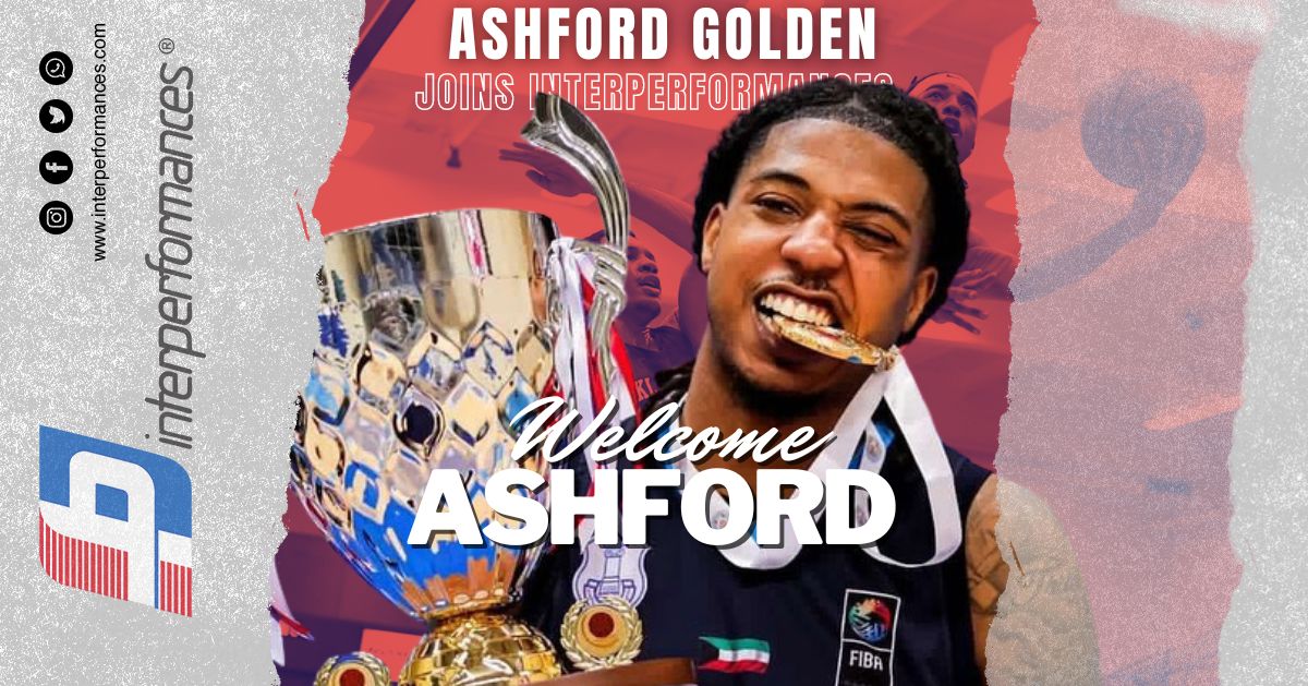 🏀 Excited to announce the signing of Ashford Golden to Interperformances! 🎉 With a standout collegiate career and recent championships in Iraq and Kuwait, he brings a winning mentality to our family! 🏆 #Basketball #Interperformances #USA 🇺🇸 

interperformances.com/news/ashford-g…