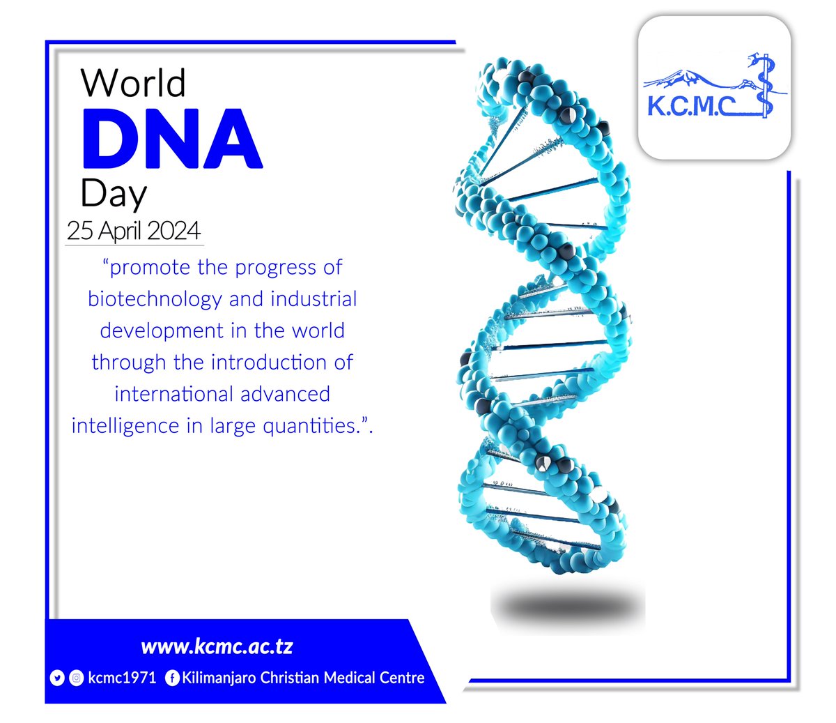 World DNA Day 2024
#worlddnaday2024 
#worlddnaday