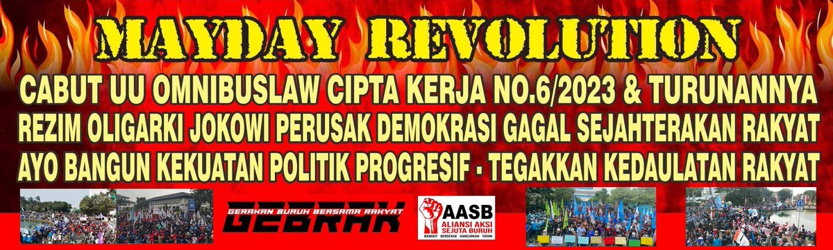1 Mei Kita Kepung Jakarta..!! Turunkan Jokowi..!!