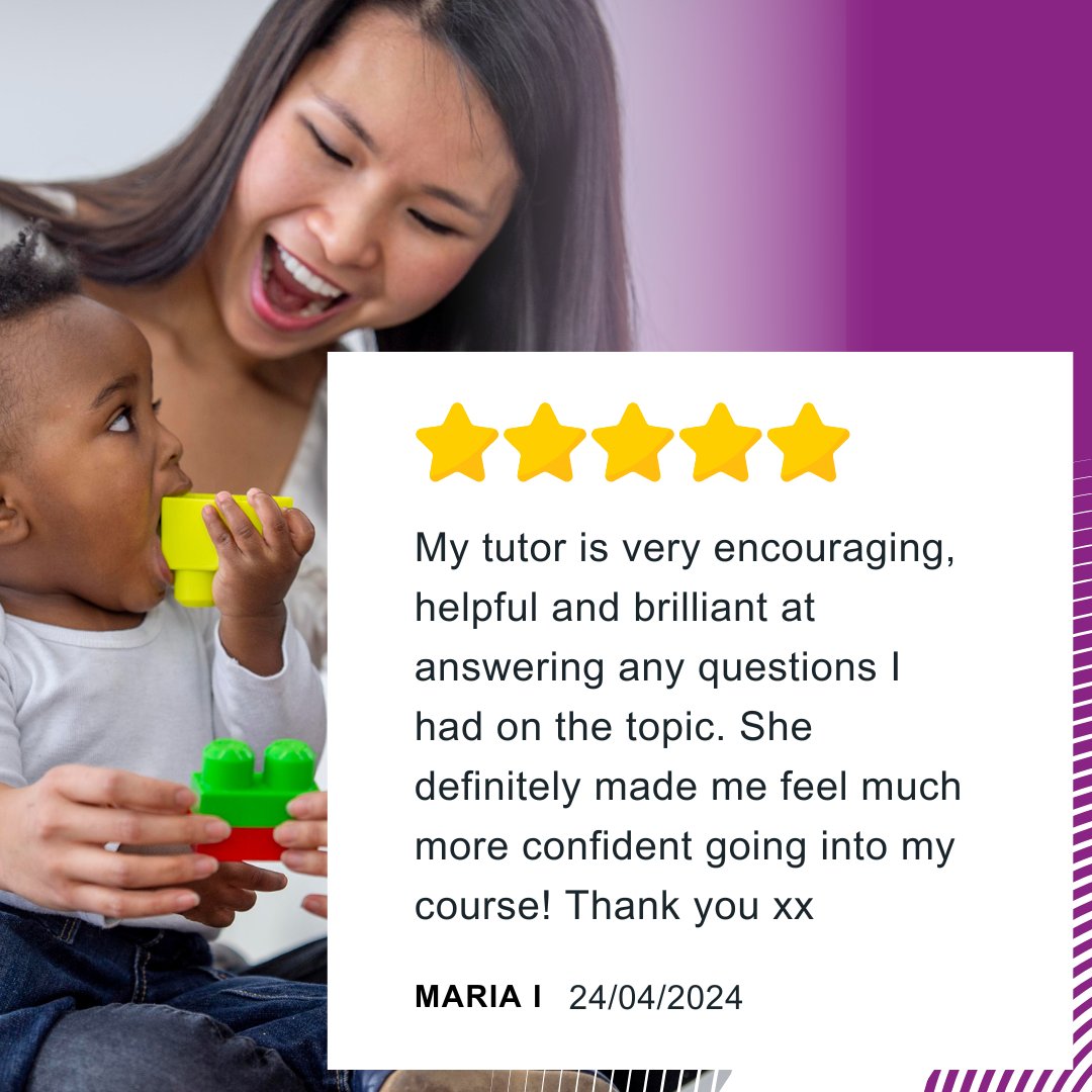 🌟 Another fantastic 5-star Google review just came in! 🌟

We're over the moon to receive such glowing feedback from one of our Parenta learners!

View our available courses here - bit.ly/44ppw5W

#testimonials #apprenticeships #EarlyYears #trainingprovider