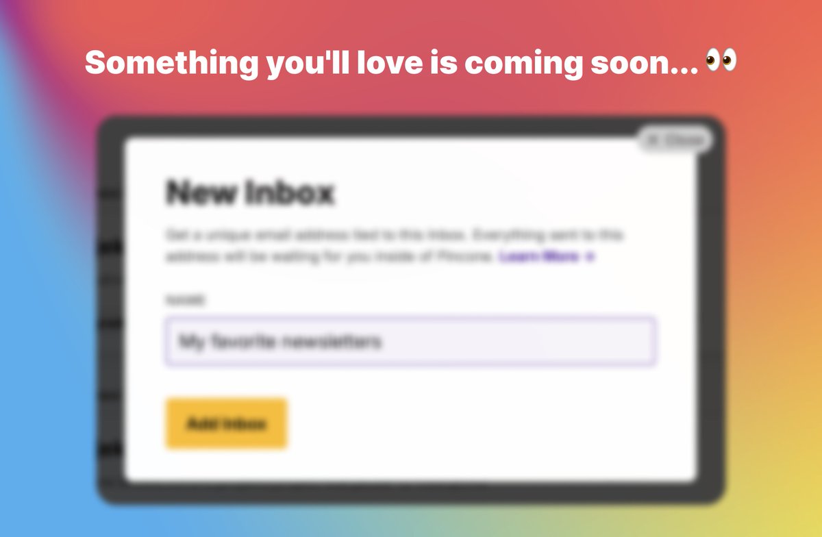 We hope you're ready for something really cool, really soon... 💌