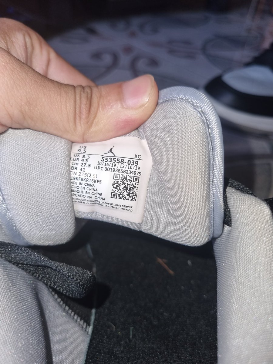 nnakyugf's tweet photo. WTS / WANT TO SELL
Preloved Sepatu Jordan 1 Smoke Grey Low
Size 43 (27,5cm) , 650k nego!! 
• no box
• barcode ✅
• co 🍊 || gratong ✅
• dom Bogor https://t.co/CHPEga8FQa