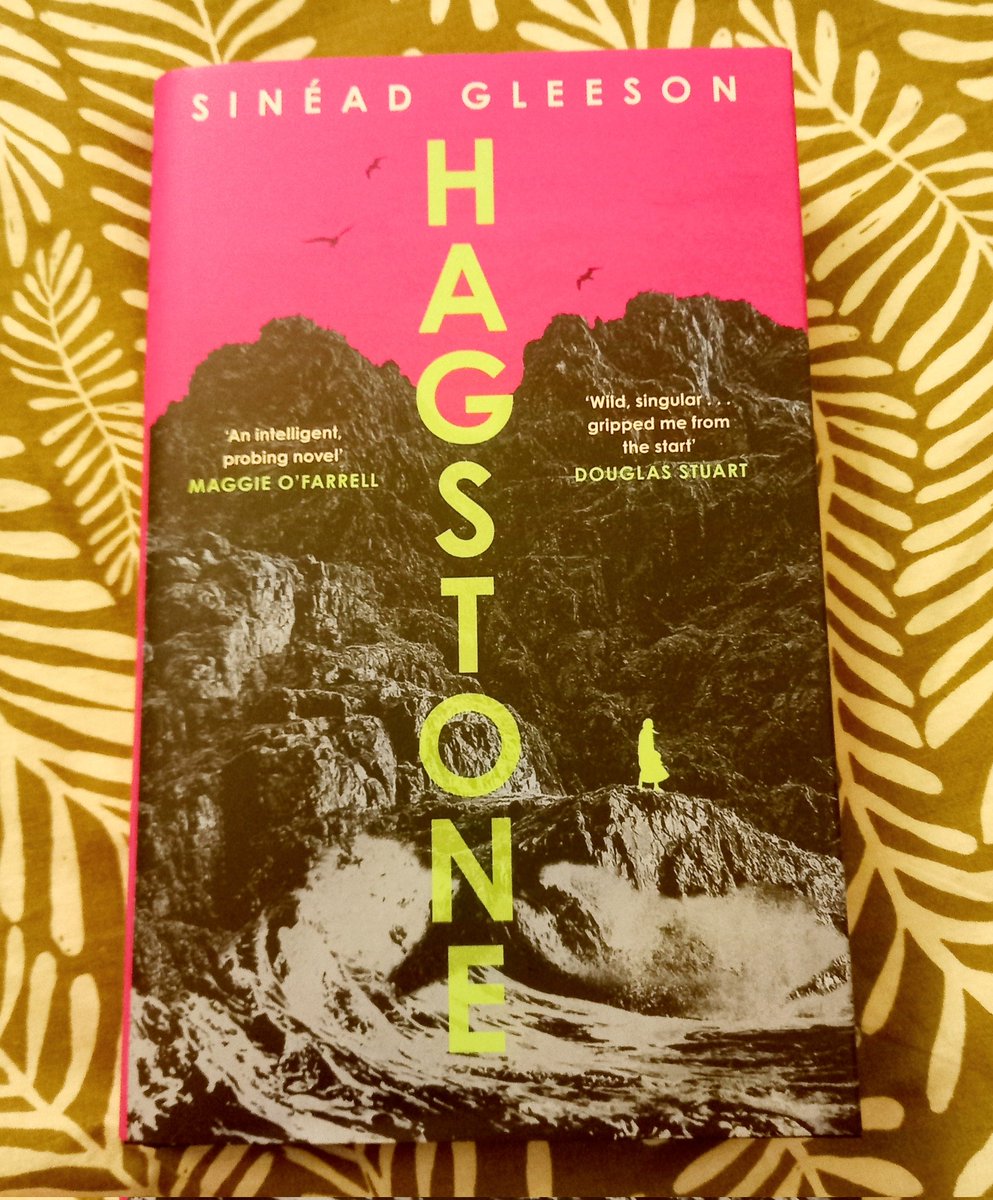 It was lovely to finally meet @sineadgleeson in person last night at her excellent event @ToppingsEdin. I can't wait to read Hagstone, which has already been widely acclaimed.