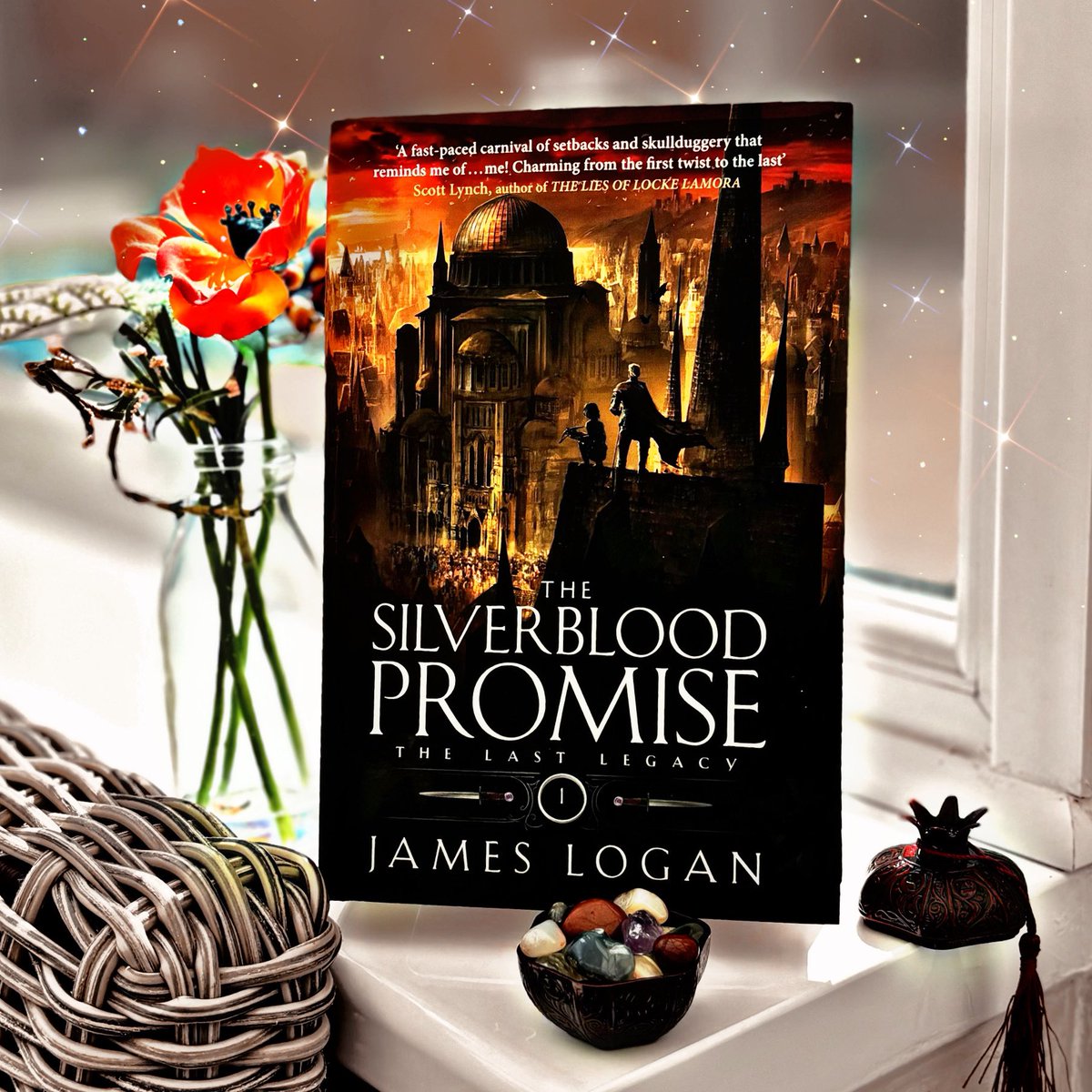 Happy Book Birthday to @SpecHorizons The Silverblood Promise is out today!! Here’s my review again from @TheFantasyHive Link: fantasy-hive.co.uk/2024/02/the-si… And if you’d like to know more about the book I’ll be interviewing James on The Fantasy Hive later today. @arcadia_books