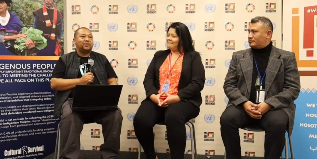 📜Statement for the 23rd Session of the UN Permanent Forum on Indigenous Issues by the Indigenous Media Caucus Full statement below culturalsurvival.org/news/statement… Photo courtesy: Cultural Survival