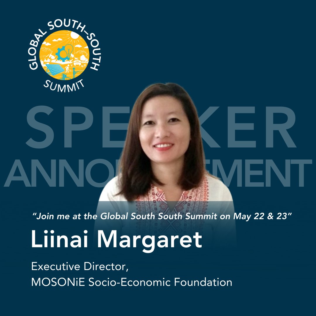 Join Ms. Liinai Margaret in our upcoming global south-south summit as she draws from her personal experiences of running MOSONiE Socio-Economic Foundation in a panel discussion titled “The Role of PUE in women empowerment & gender equality” #women #Gender #SDGs #RenewableEnergy