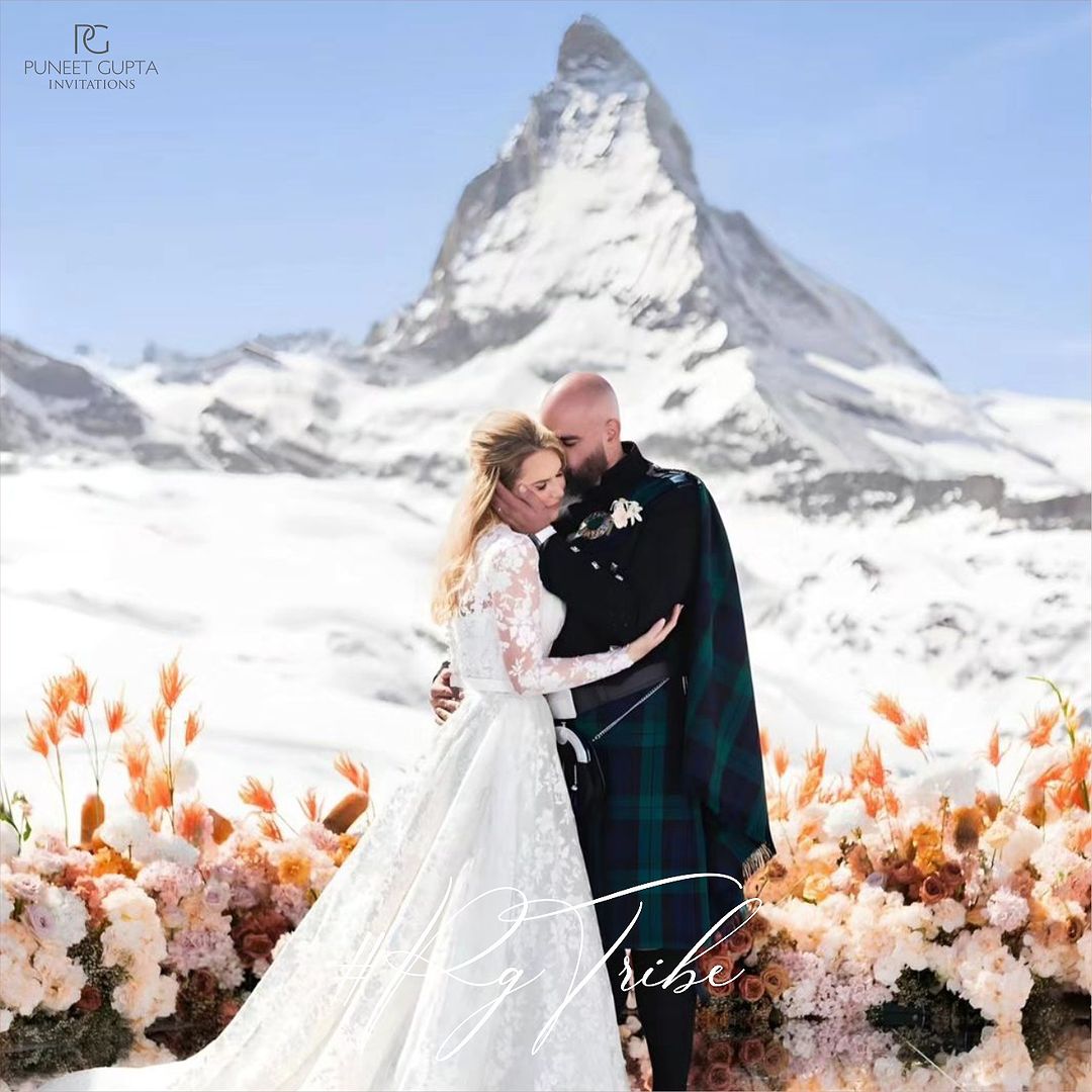 #PGTribe
Designed exclusively for the couple, the invitation is more than just a piece of paper; it’s a hand-painted storybook brought to life.

#Swisswedding #mountainwedding #destinationwedding #luxurywedding #snowwedding #luxuryinvitations #invitationdesign #