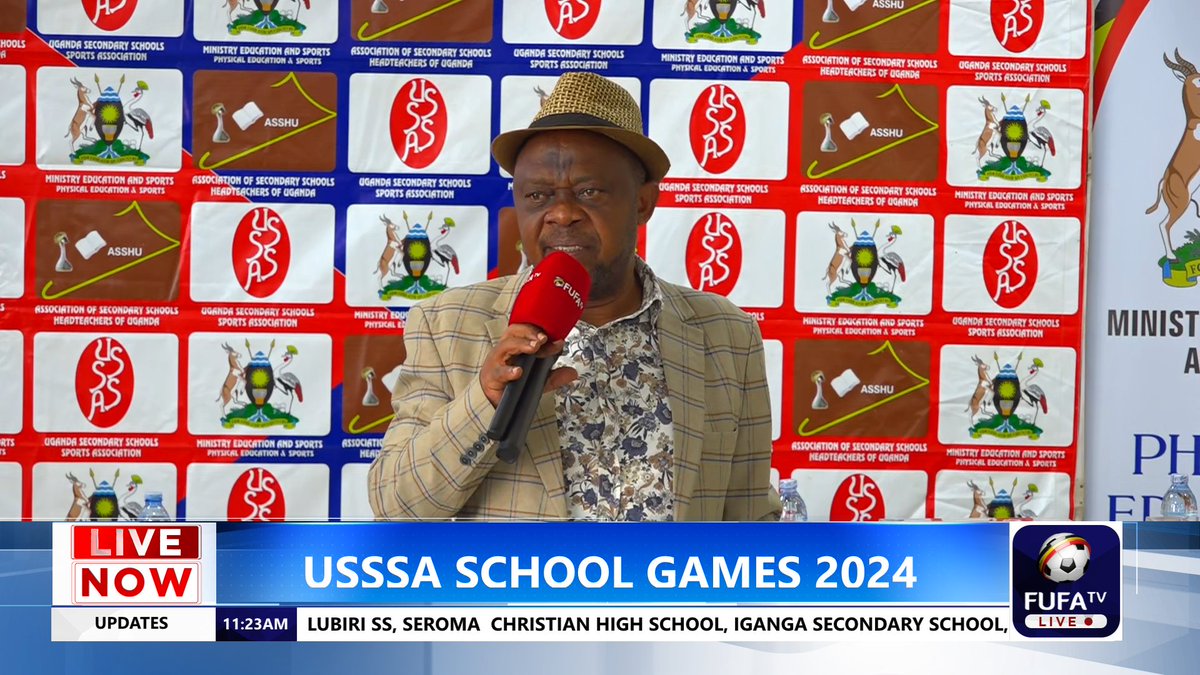 Showing Now | The @USSSAOnline National Boys Football Championship & @freshdairy_ug games are live now on DStv Ch. 381 & Free To Air.

#SchoolsFootballUG | #HomeOfUgandanSport