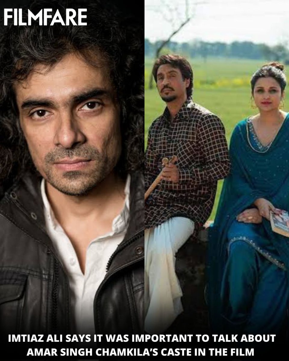 In a recent interview, director #ImtiazAli revealed that it was important for him to discuss #AmarSinghChamkila’s cast in the movie because he came from a disadvantaged background.