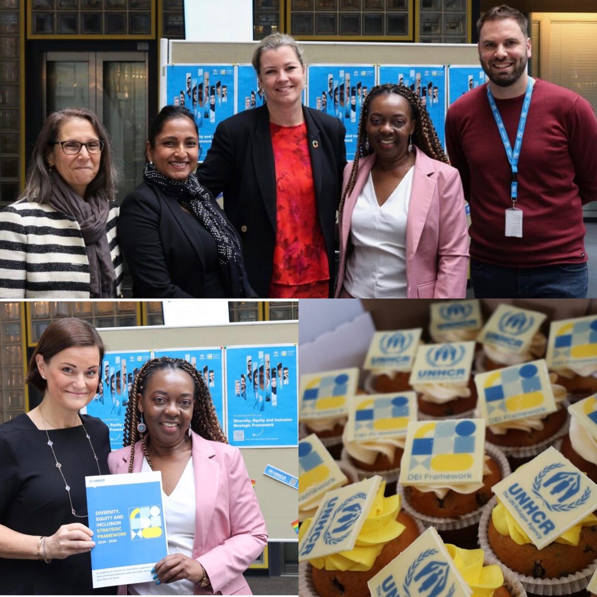 🚀 Excited to launch <a href="/Refugees/">UNHCR, the UN Refugee Agency</a> new DEI Strategic Framework! This initiative deepens our commitment to diversity, equity, and inclusion, ensuring we continue to foster a workplace where everyone’s voice is heard and valued. #InclusionMatters