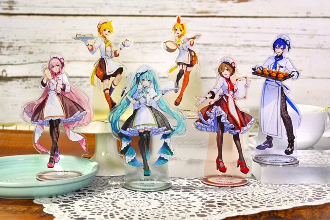 【初音ミク×アニメイトカフェ-Sweet Patisserie-】   #ニコニコ超会議2024 にて販売予定のアイテムをご紹介①  ■グリッター缶バッジ ■BIGアクリルスタンド ■トレーディングアクリルカード ■ビジュアルバスタオル  ▼ニコニコ超会議HP  #初音ミクSweetPatisserie