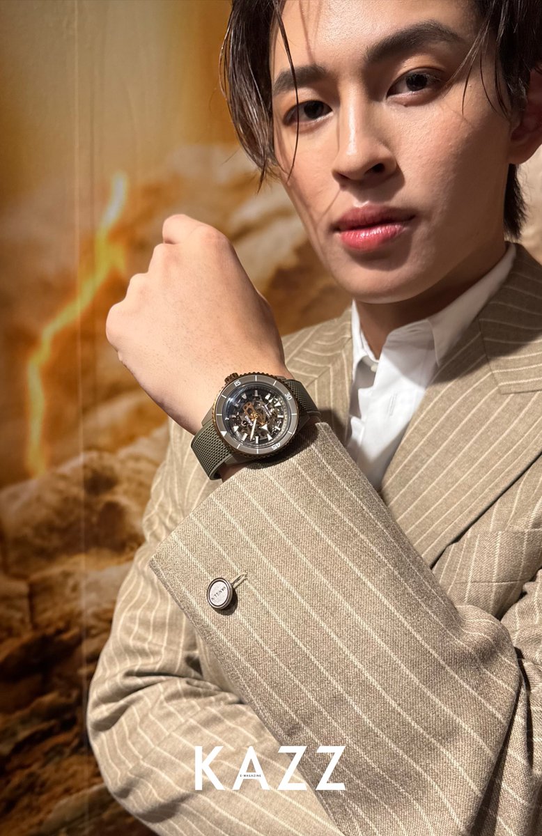 ppnarawinz's tweet photo. 📸 Kazzmagazine
“ปอนด์ ณราวิชญ์” ในงาน “Rado Novelties 2024” นำเสนอสุดยอดนวัตกรรมแห่งเรือนเวลา 6 รุ่นดังของแบรนด์ RADO
Rado x Pond
#ppnaravit @ppnaravit
#RadoCaptainCook #Feelit #CeramicWatch #MasterofMaterials #RadoThailand #FreeFlowPR https://t.co/QkKImQUySS