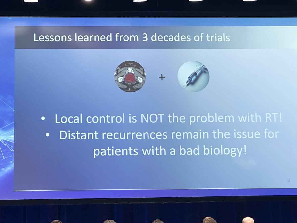 Debate time at @APCCC_Lugano @piet_ost ☢️ Local control is NOT the problem with RT! Distant met remain main issue! ☢️more risk, more systemic therapy not more intensive local Rx. #Apccc24 @APCCC_Lugano @Silke_Gillessen @AOmlin @OncoAlert @ZilliThomas @cdanicas @piet_ost