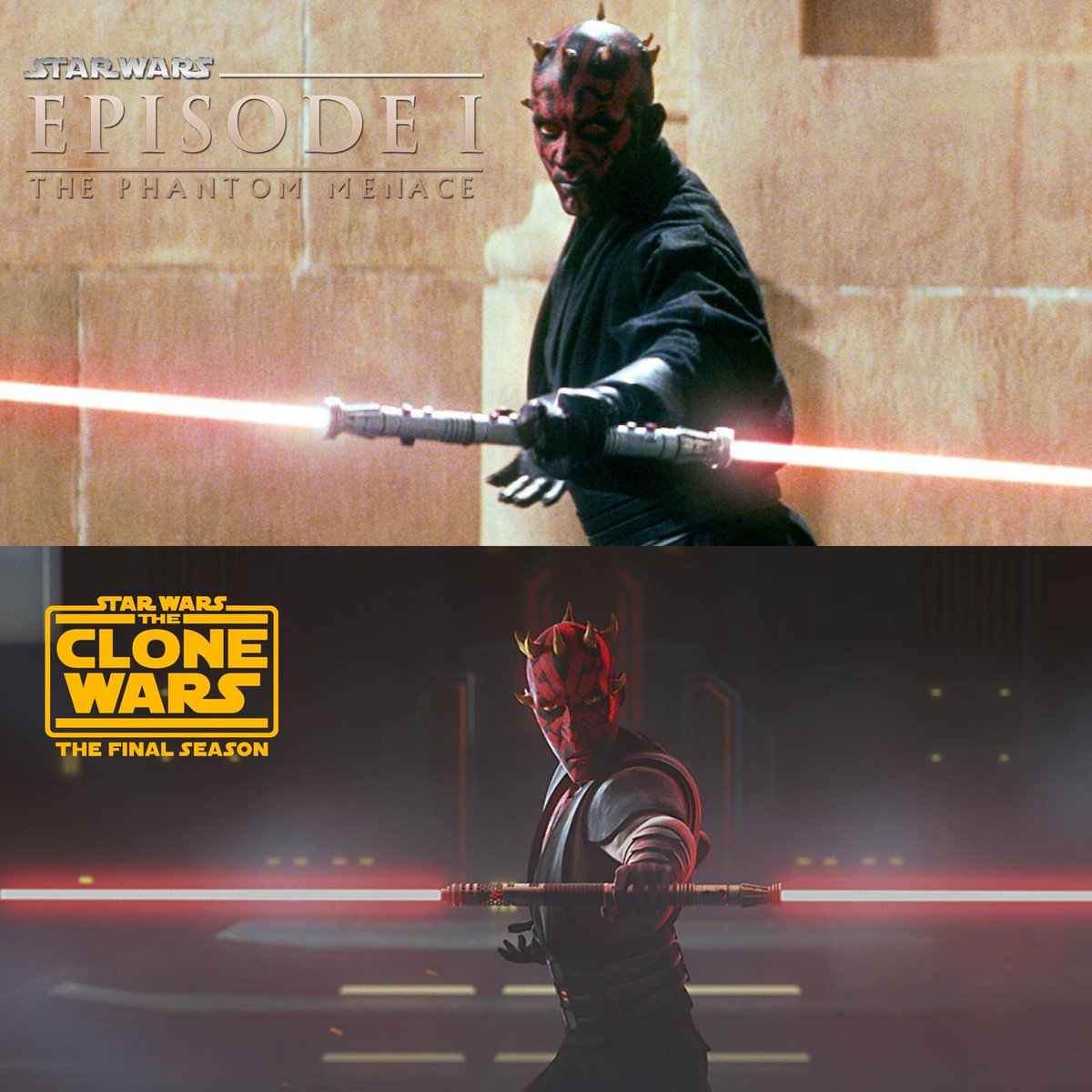 realberkenobi's tweet photo. The Phantom Menace (1999)
⚔️
The Phantom Apprentice (2020) https://t.co/zyqfPah8Ew