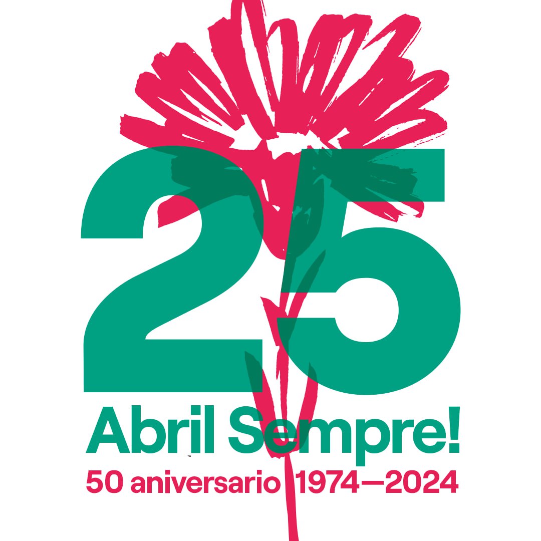 50 años de aquel 25 de abril en el que la revolución derrotó a la dictadura portuguesa a golpe de clavel. O povo é quem mais ordena.