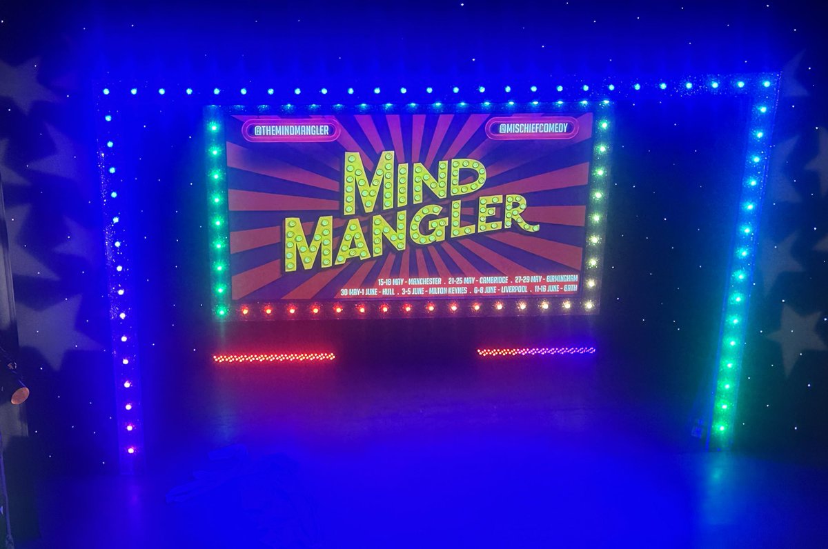 @themindmangler @mischiefcomedy what an amazing show, so funny, haven’t laughed liked that for the longest time - thank you 🧡