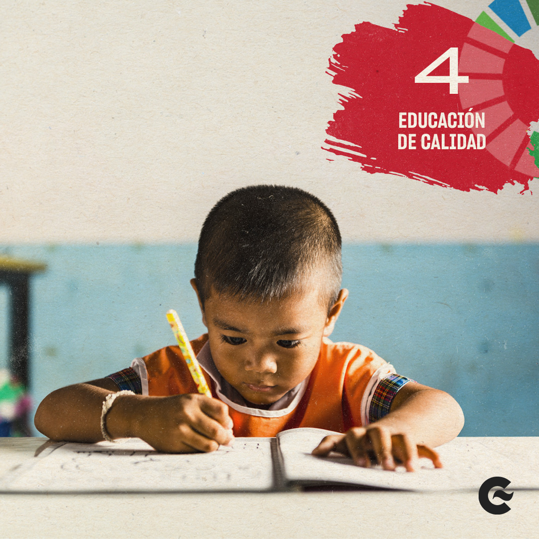 ¡La educación es la llave para un futuro brillante! 📚 A través del #ODS4 Educación de Calidad, trabajamos para garantizar que todos los niños y niñas tengan acceso a una educación inclusiva, equitativa y de calidad. #SomosCooperación🇪🇸 👉🏽 bit.ly/42mqJKG