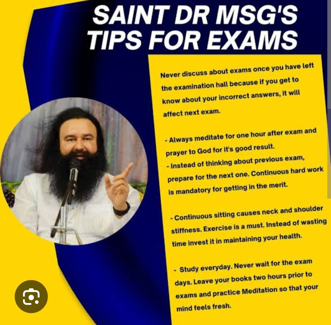 In modern era students take stress and tension about becoming success .fruitful study and proper patience maintain their body and soul fresh and flexible.Saint Dr MSG give useful tips to students make their study enjoyable #BestStudyTips
