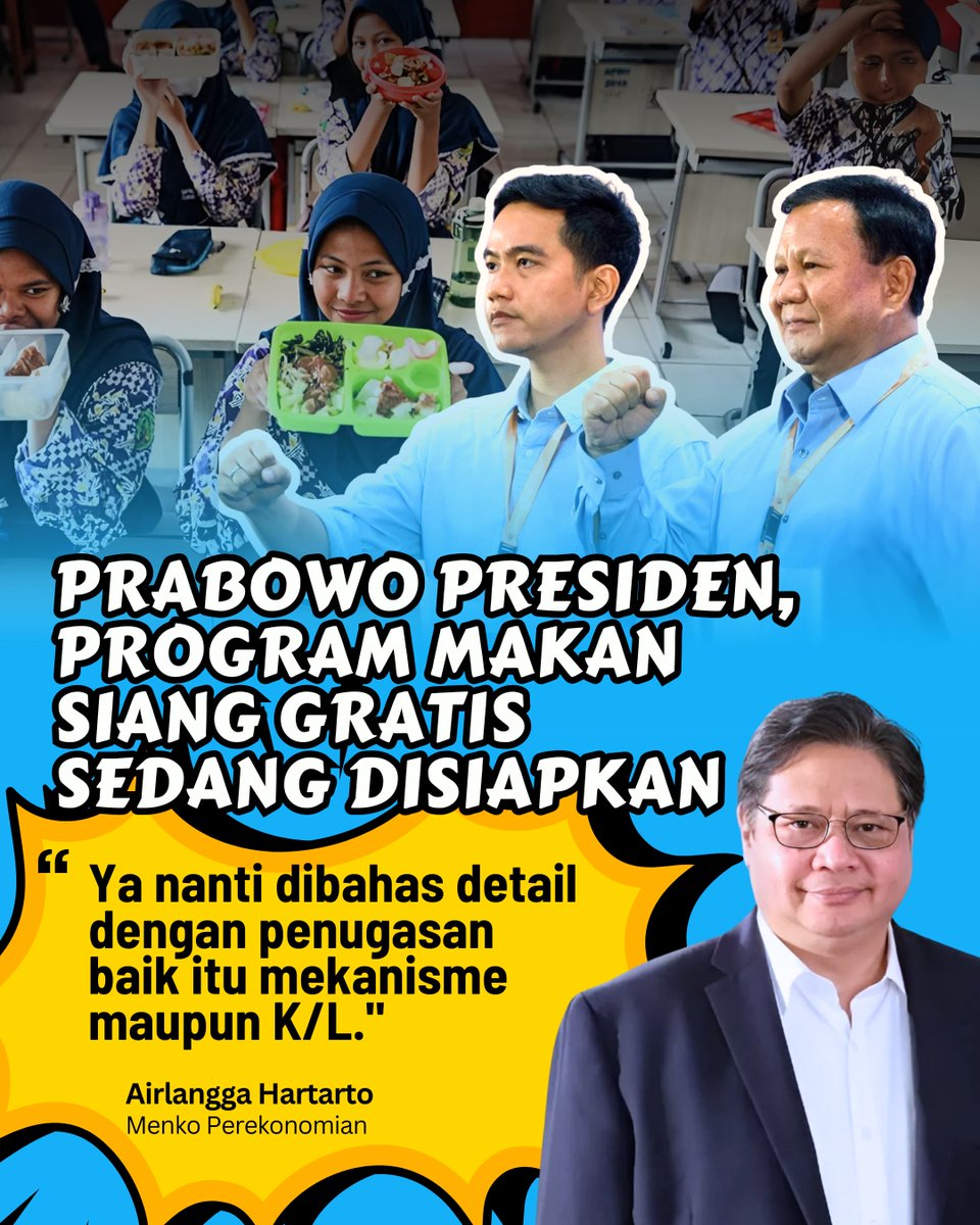 Netizenn08's tweet photo. Prabowo Presiden, Program Makan Siang Gratis Sedang Disiapkan  #PrabowoPresiden #PrabowoGibran #Pilpres2024 https://t.co/AtbQtG2USp