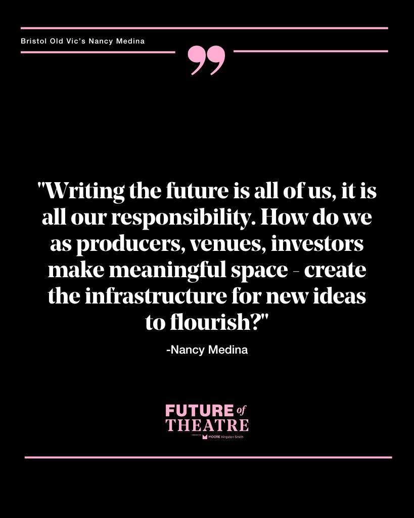 TheStage's tweet photo. "Writing the future is all of our responsibility" https://t.co/gTrQEXmrdj