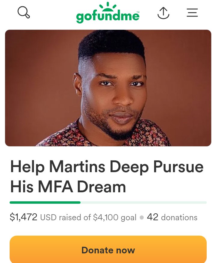 Feeling hopeful and grateful for the support so far. Every repost and donation is greatly appreciated. Let's keep spreading the love, fam! 🙏 Gofundme link: gofundme.com/f/help-martins…