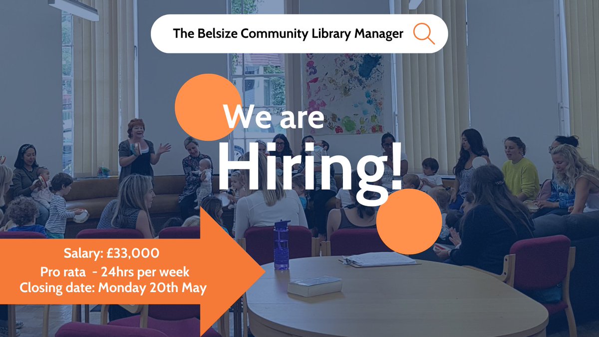 We are on the lookout for a dynamic Community Library Manager to run the library and grow our provision. If you are passionate about the role libraries can play in transforming the lives of children, young people & families, we want to hear from you! thewinch.org/careers/