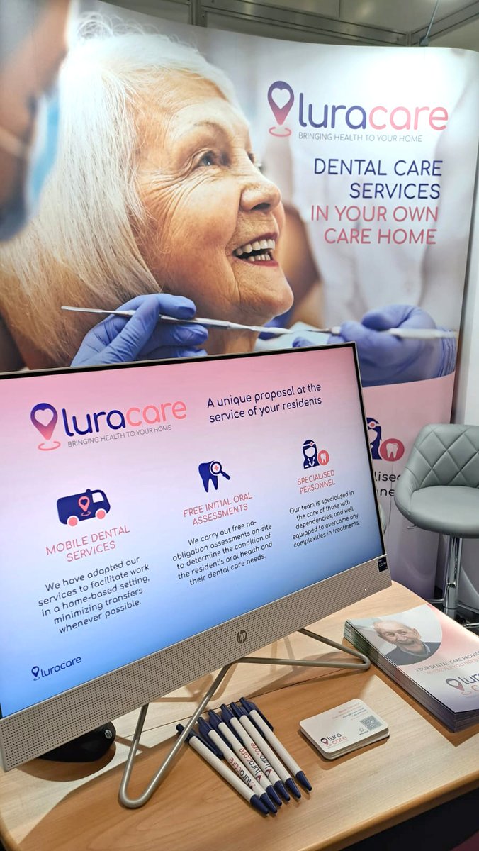 Our #UK team is present at #CareShow2024, a great opportunity to showcase our innovative home #DentalCare services in #CareHomes and #DayCentres.

To find out more, come visit us at stand M18!

#AdultCare #MobileHealth #dependency #SocialImpact #innovation