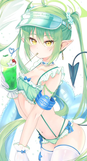 しゅぽ サマー#ブルアカ #BlueArchive 