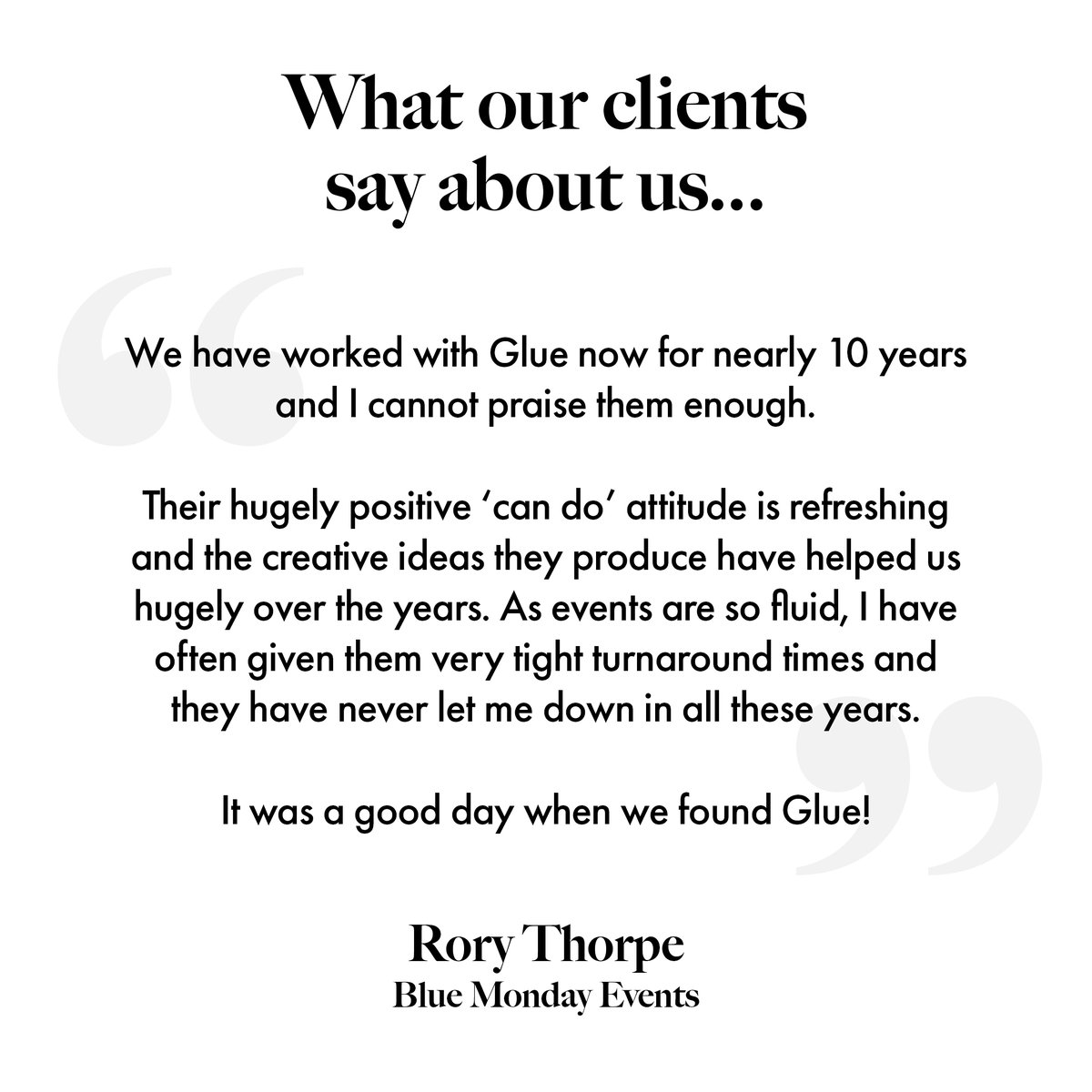 Glue Creative tweet media