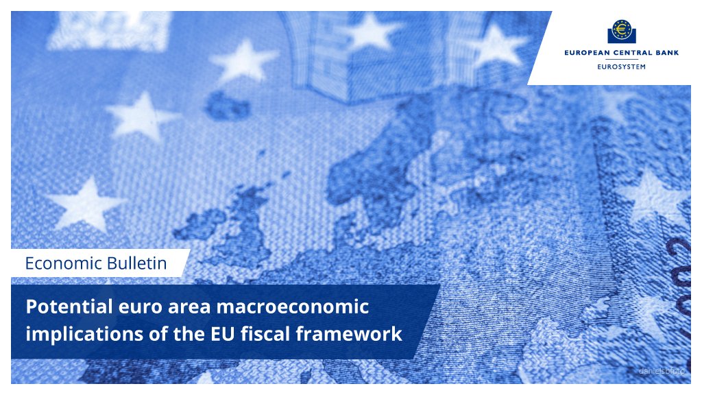 Read our #EconomicBulletin to find out more about the potential euro area macroeconomic implications of the EU fiscal framework reform ecb.europa.eu/press/economic…