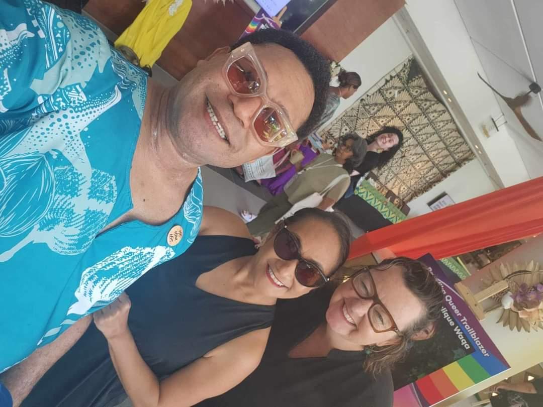 Joined amazing panelists (plus a mates catch up) at @pidsogiesc for the end violence #SOGIESC strategy review by Dr Filipo Katavake-McGrath - Rev Dr Cliff Bird; Fanny Fitieli <a href="/MspFiji/">Medical Services Pacific</a>; Tajeshwari Devi <a href="/eSafetyOffice/">eSafety Commissioner</a> Fiji; Pravesh Sharma <a href="/FijiHumanRights/">Human Rights Fiji</a>
Thanks #PIDSOGIESC2024