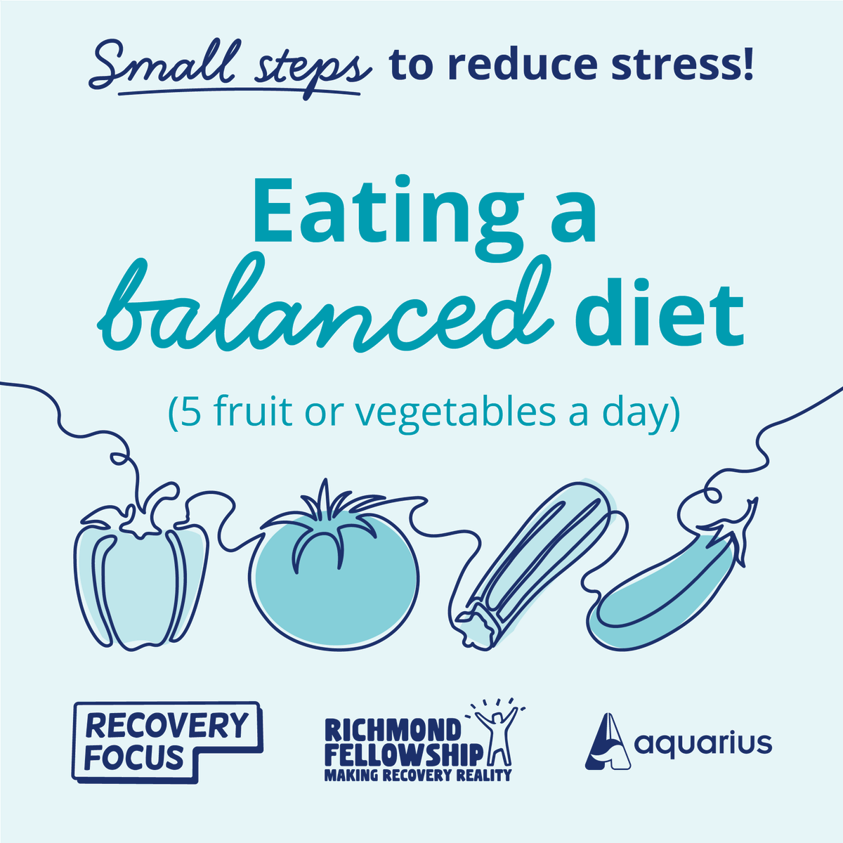 Stress reduction starts with what we eat and how we look after our bodies 🍎

Cortisol - "the stress hormone" - can be regulated through eating healthy foods, fruits and vegetables! #StressAwarenessMonth #LittleByLittle