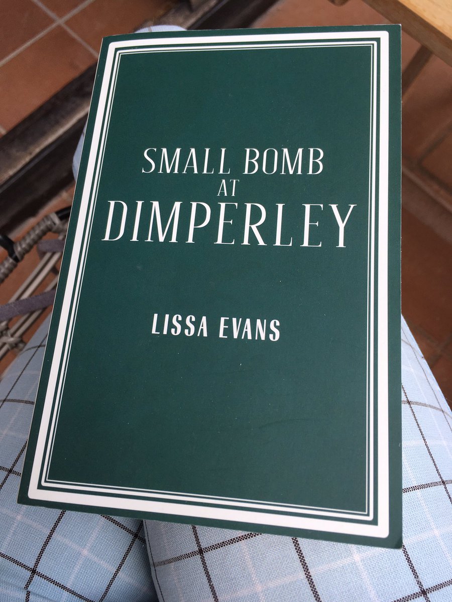 To say that I’m excited about reading #SmallBombAtDimperley is an understatement! That I managed to save a new @LissaKEvans novel for my hols without sneaking even a chapter is a flipping miracle! Today’s the day…I’m going in!