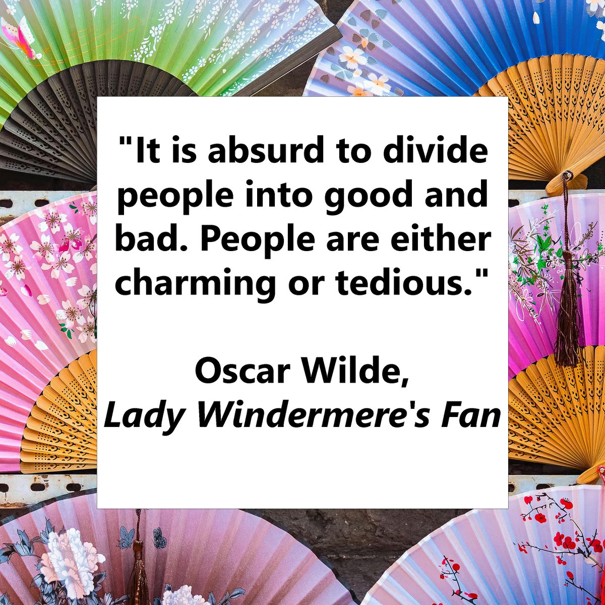 We're huge fans of this quote. 🪭🪭🪭#WeeklyWildeWitticism