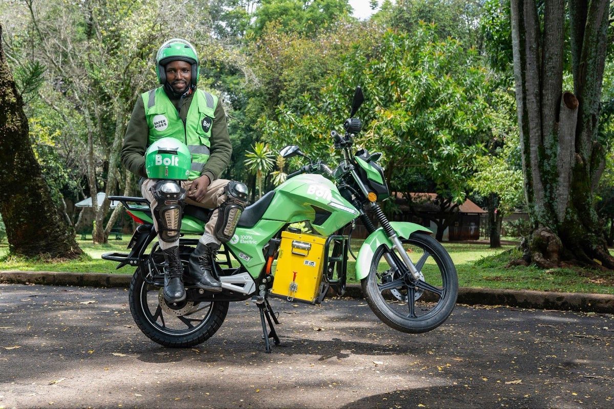 Thrilled to launch Bolt's electric motorbike program in Africa. A perfect example of cutting costs and emissions simultaneously! 💰⚡️

Rolling out 300 bikes in Kenya now and already planning for thousands.