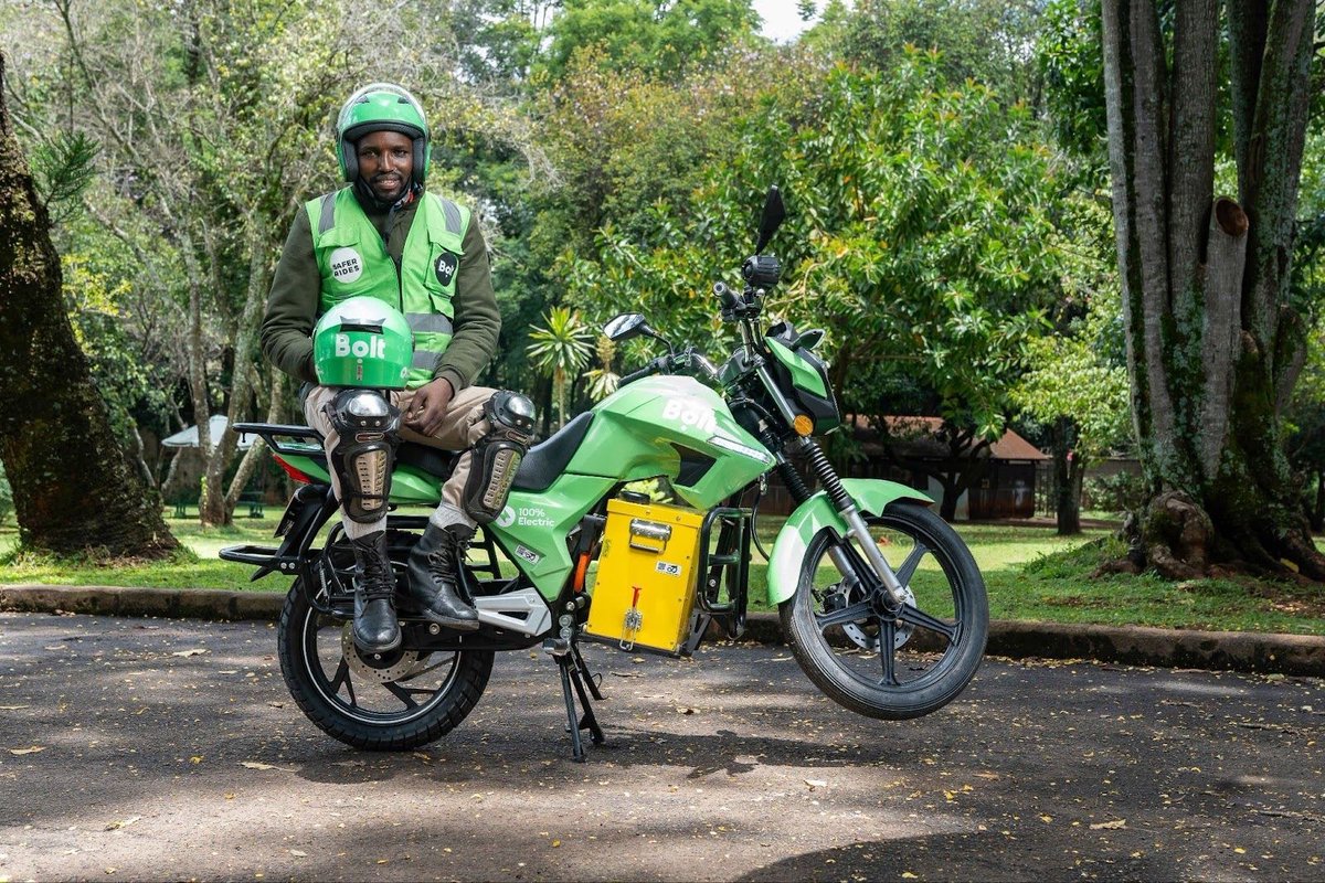 Thrilled to launch Bolt's electric motorbike program in Africa. A perfect example of cutting costs and emissions simultaneously! 💰⚡️ Rolling out 300 bikes in Kenya now and already planning for thousands.