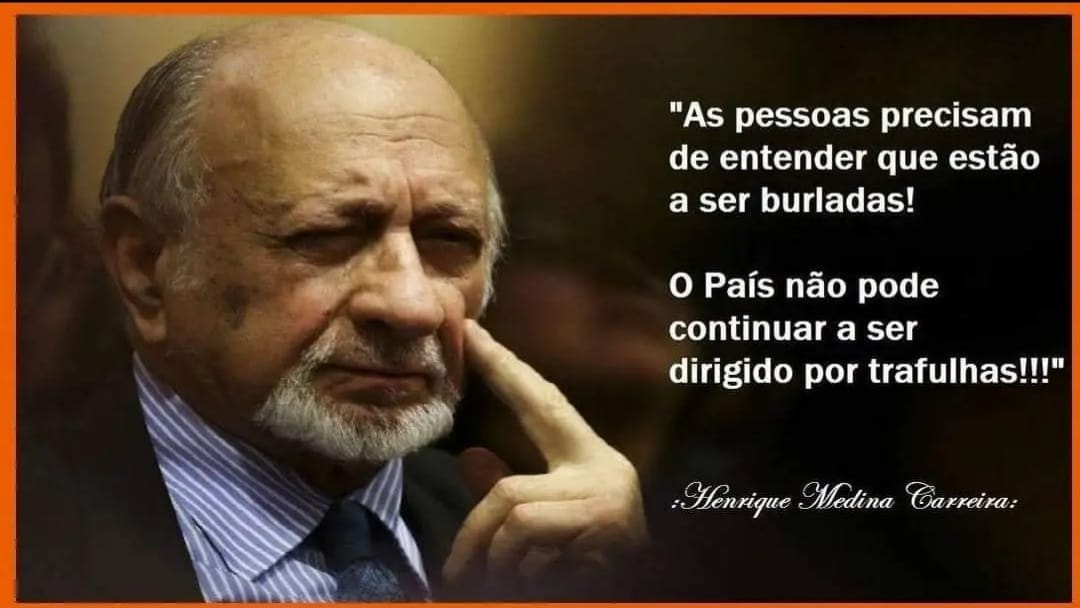 Hoje é um dia bom para lembrar o saudoso Dr. Medina Carreira.